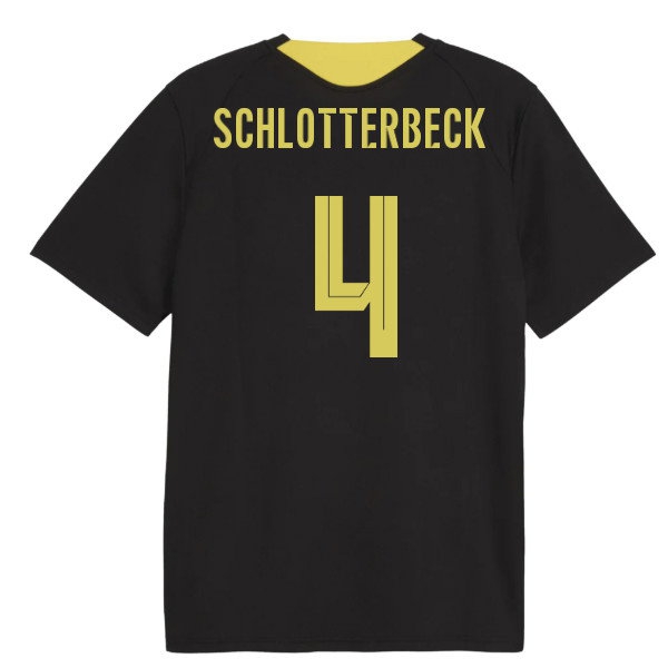 [LLS] 2026-2027 Borussia Dortmund Training Jersey (Black) (Schlotterbeck 4)