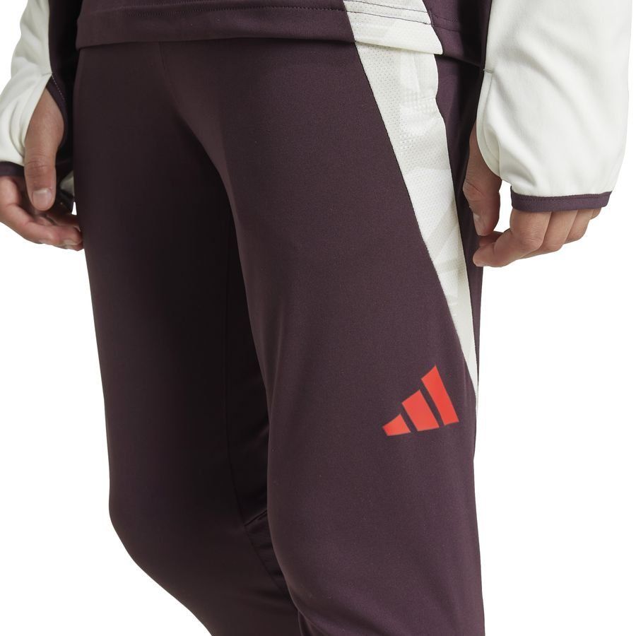 Bayern München Training Trousers Tiro 24 Shadow Maroon/red Kids