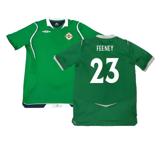 Northern Ireland 2008-09 Home Shirt ((Excellent) M) (Feeney 23)