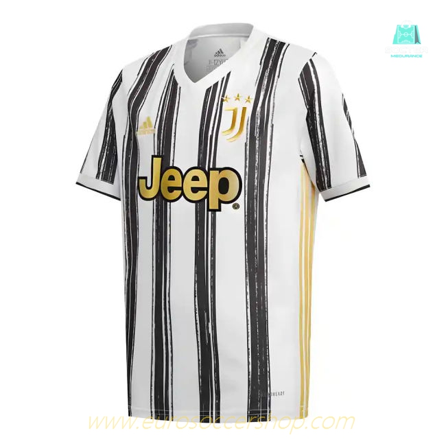 2020-2021 Juventus Adidas Home Football Shirt
