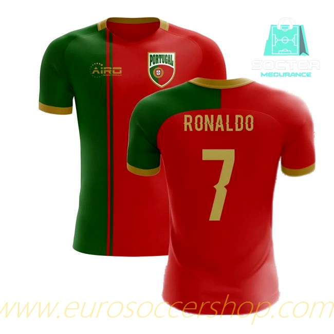 2025/26 Campaign Portugal Home Football Shirt FIFA Approved Concept (Ronaldo 7)