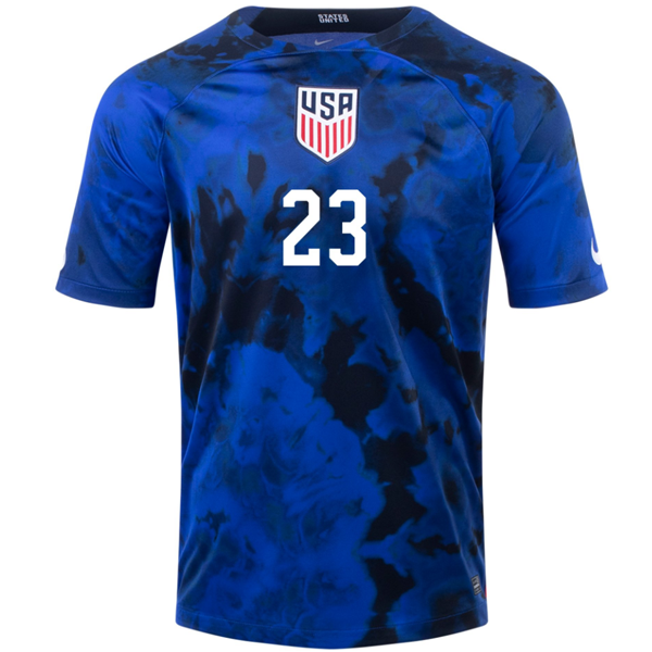 USA 2022-2023 Away Football Jersey –  Match Day Version S