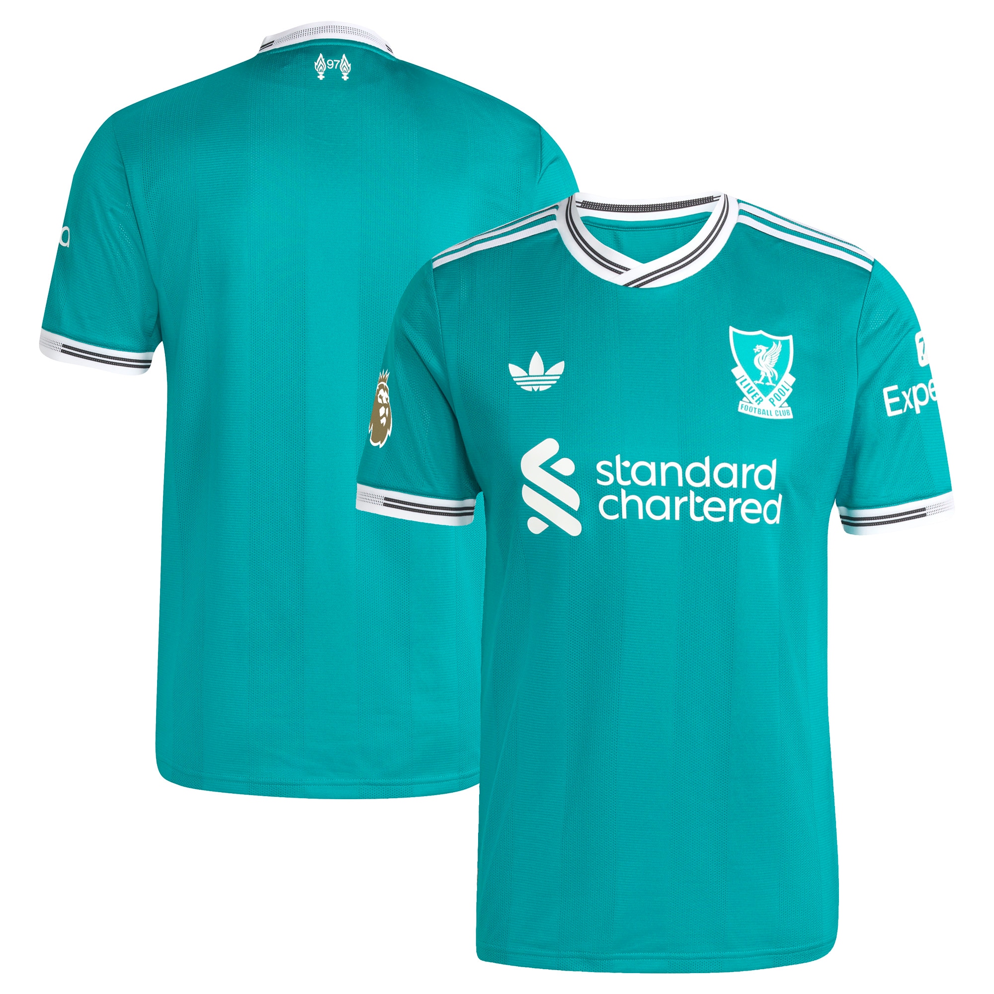 [JED] Women's Liverpool 2025/26 Third Authentic Jersey with Patch - Green