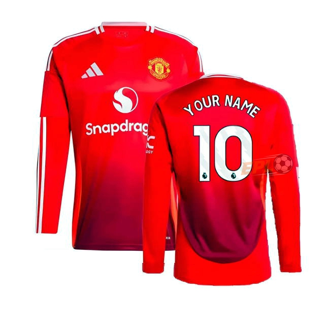 2024-20 Man Utd sporty Home Football Shirt | top quality