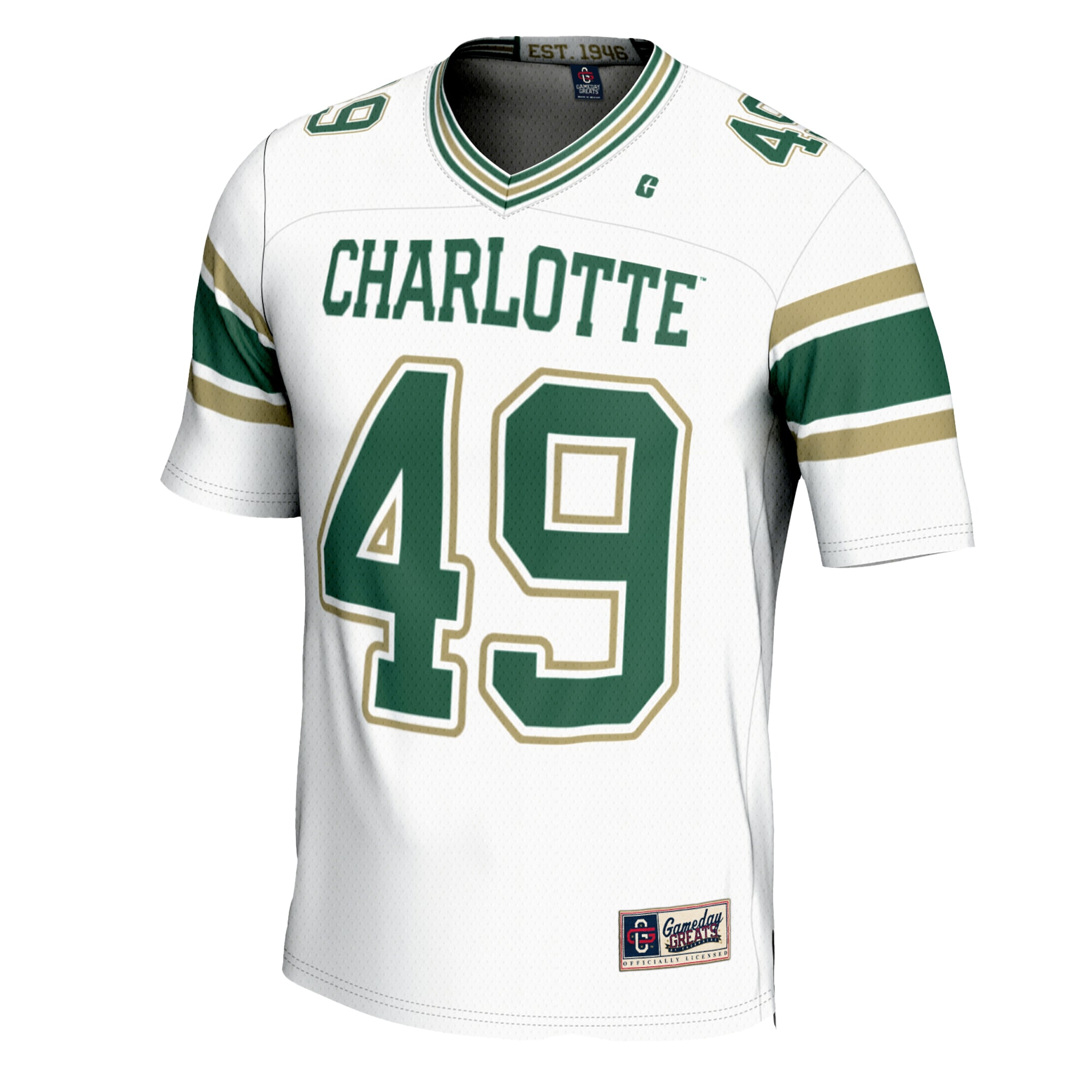 [DDG] Charlotte 49ers GameDay Greats Football Jersey - White
