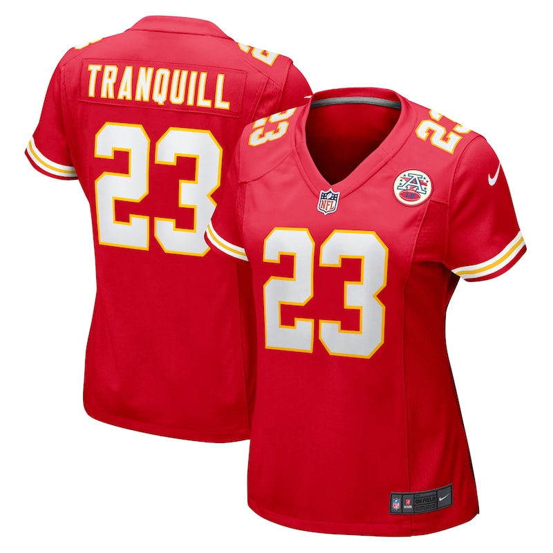 None Drue Tranquill Kansas City Chiefs Stylish Authentic Jersey