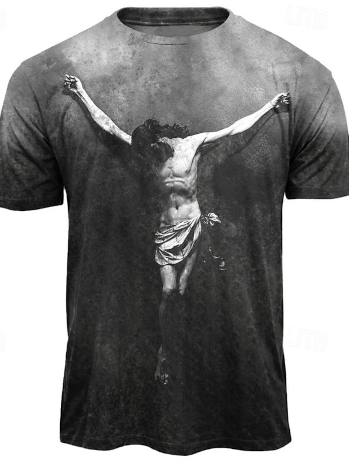 Men's Templar Cross Letter T Shirt Graphic Tee Christian Shirts Short