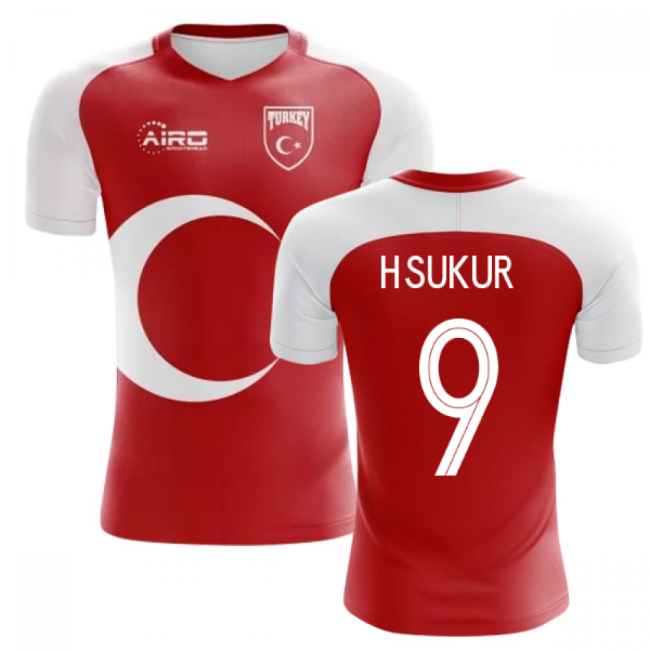 Game Replica Turkey Home Replica Jersey (Kids) (SUKUR 9)