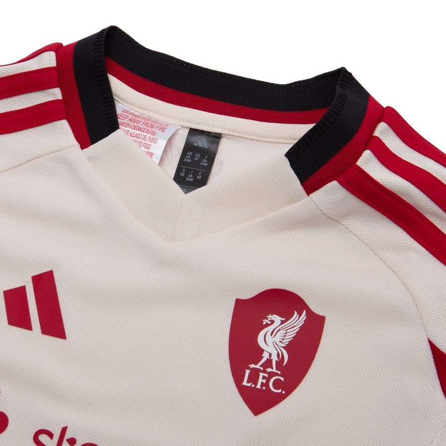 Liverpool Away Shirt 2025/26 Mini Kit Kids Adidas National Team Wear