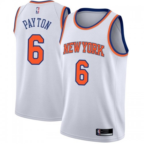 Top-Grade NY Knicks #6 Elfrid Payton 2024 Icon NBA Swingman Jersey