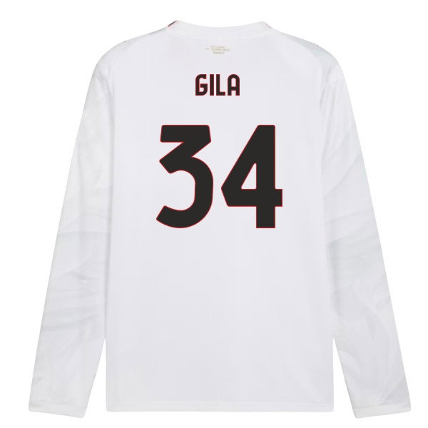 [DDJ] 2026 2027 AC Milan Long Sleeve Shirt Away Kit (Gila 34)