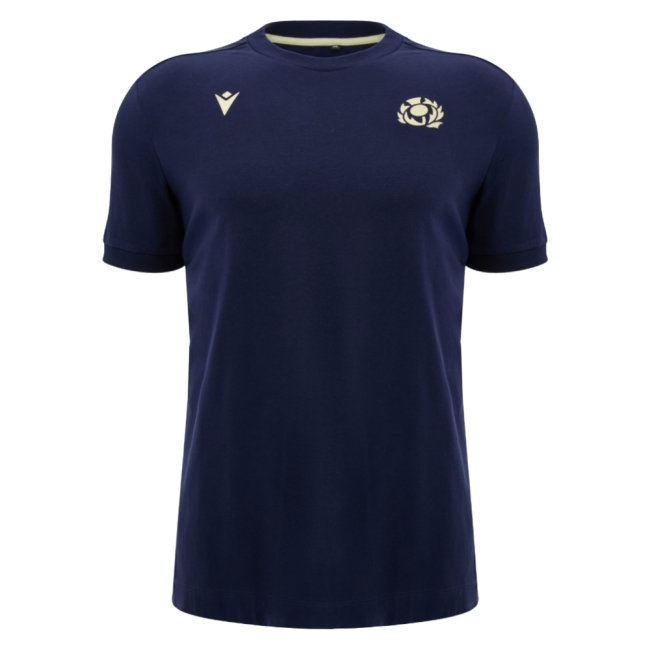 [LLS] 2026-2027 Scotland Rugby Ath Cotton T-Shirt (Navy)