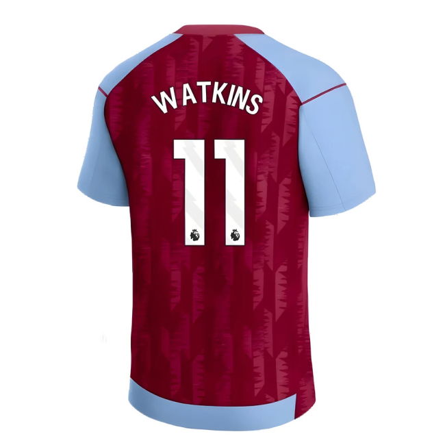 2023-2024 Aston Villa Home Shirt (Kids) (Watkins 11) | Must-Have