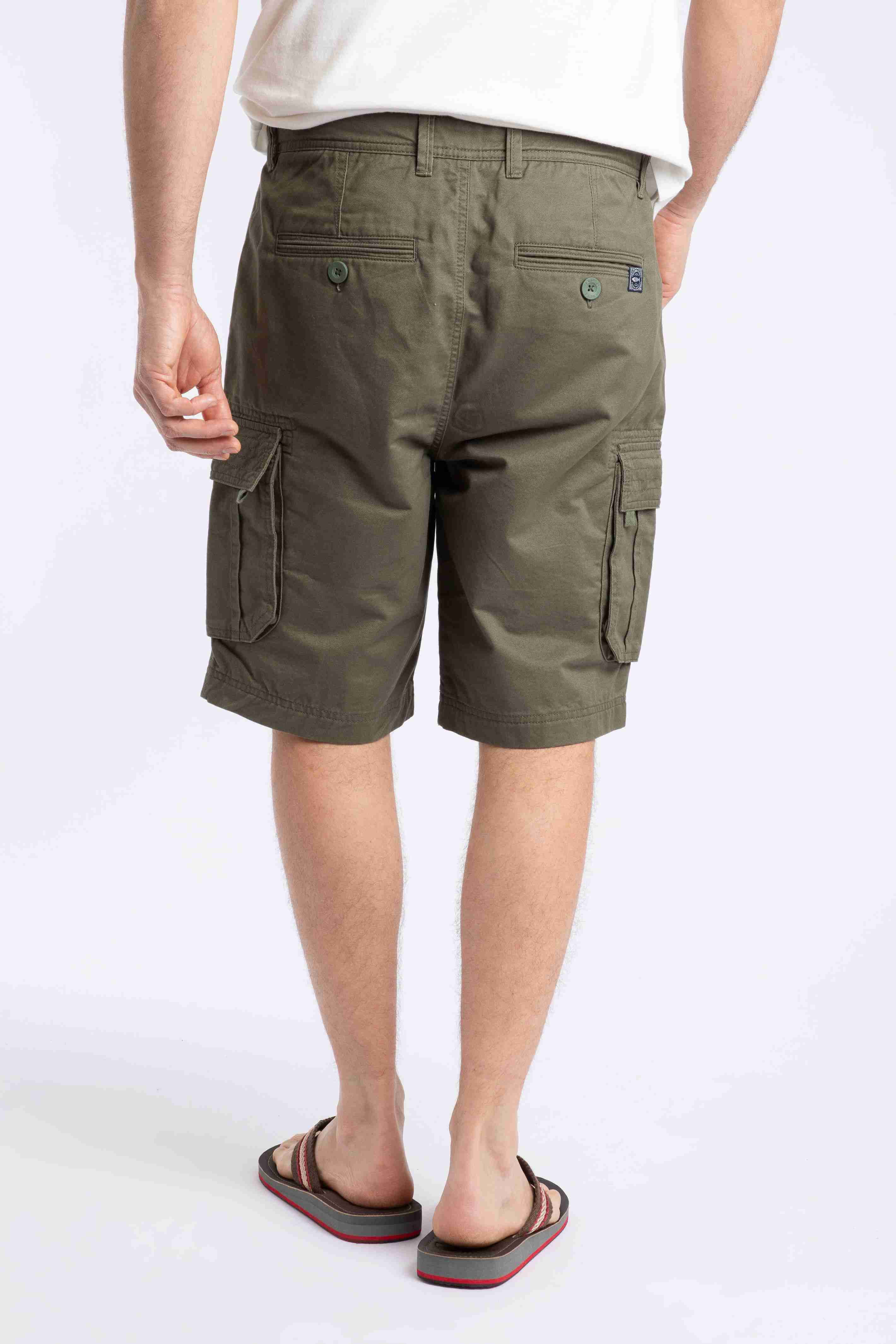 Rigney Cargo Shorts Dark Olive