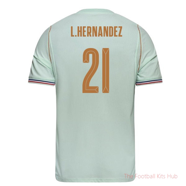 2026-2027 France Away Shirt (Kids) (L.Hernandez 21)