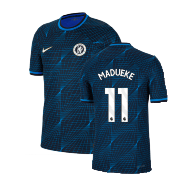 2023-20 Chelsea Authentic Away Football Shirt MADUEKE 11 L M S
