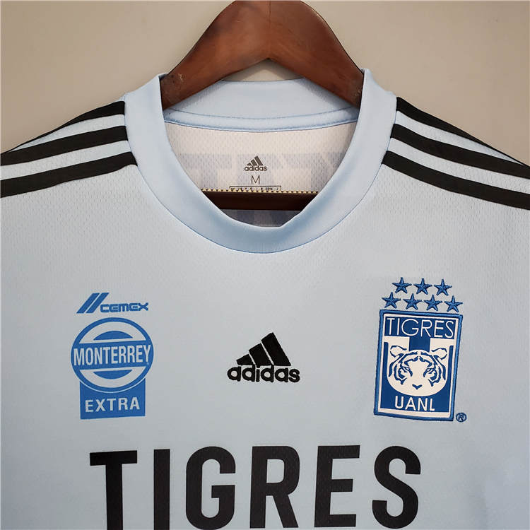 21-22 Tigres UANL Away Blue Soccer Jersey Football Shirt - Official