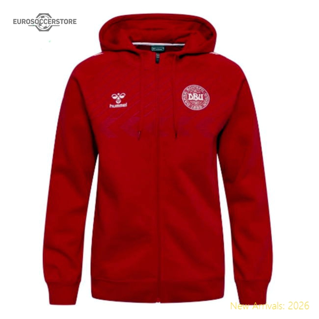 Official Denmark 2022-2023 Regular Hoodie (den) Timeless