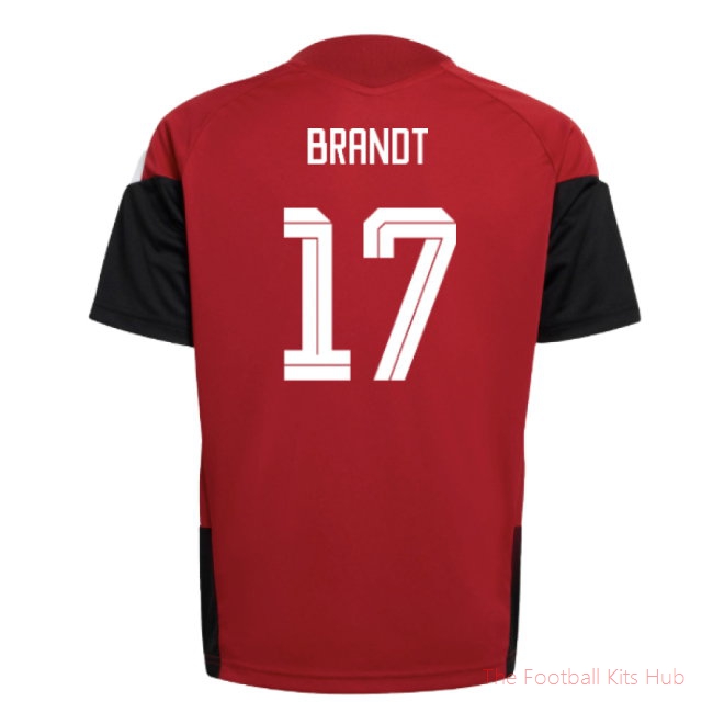 2026-2027 Germany Training Jersey (Red) - Kids (Brandt 17)