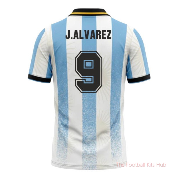 UMBRO Argentina World Cup 26 Football Shirt (J.Alvarez 9)