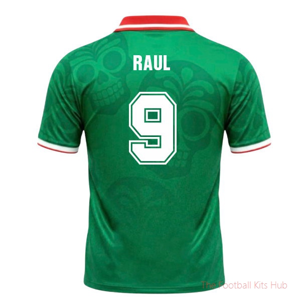 UMBRO Mexico World Cup 26 Football Shirt (Raul 9)