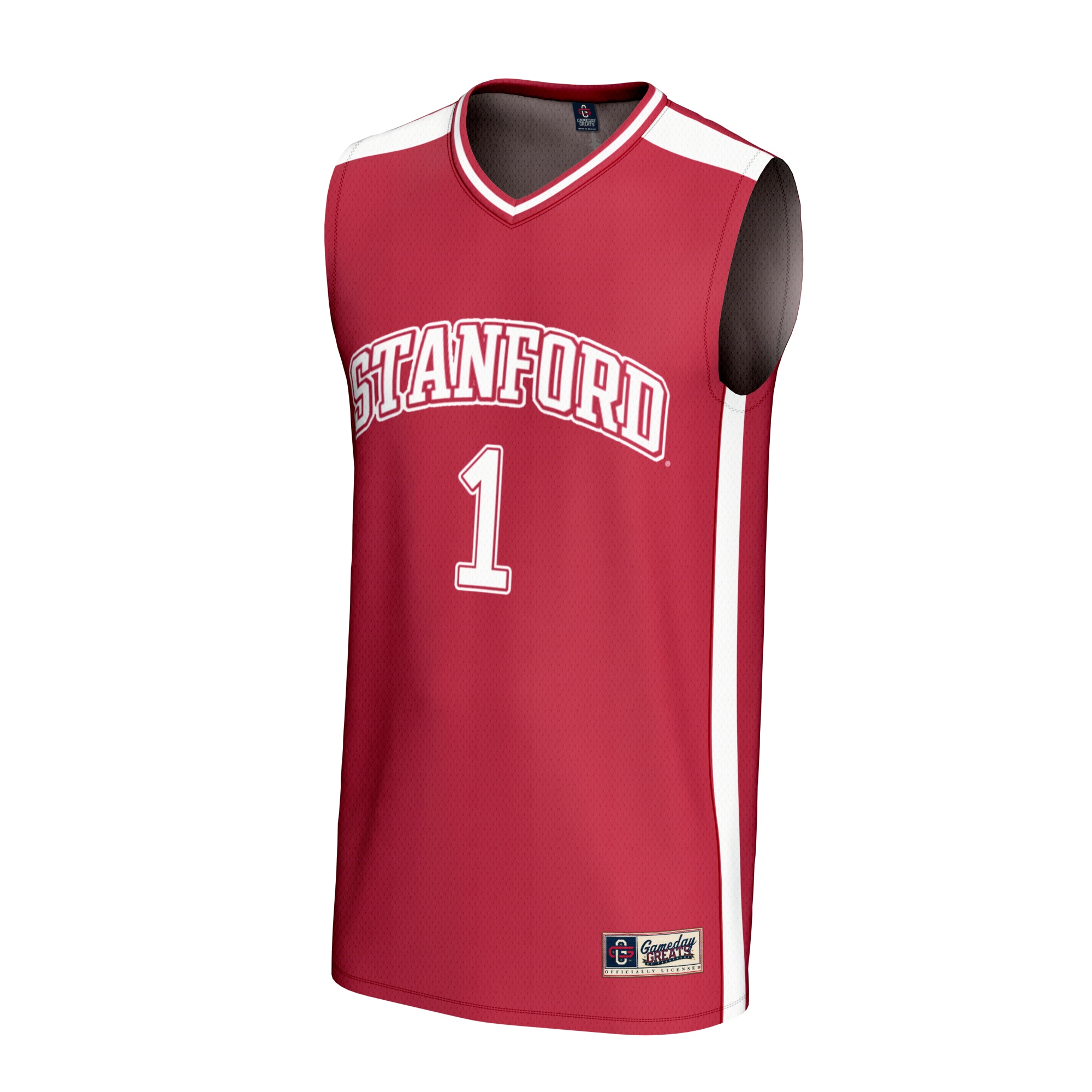 [DDG] Stanford Cardinal GameDay Greats Unisex Lightweight Basketball Fashion Jersey - Cardinal