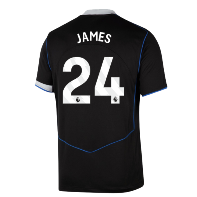 2025-20 Chelsea Third Soccer Jersey James 24 L M S