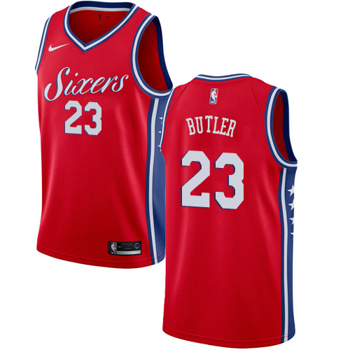 Red PHI Jimmy Butler #23 Nike Game-Day Jersey NBA Fan Apparel