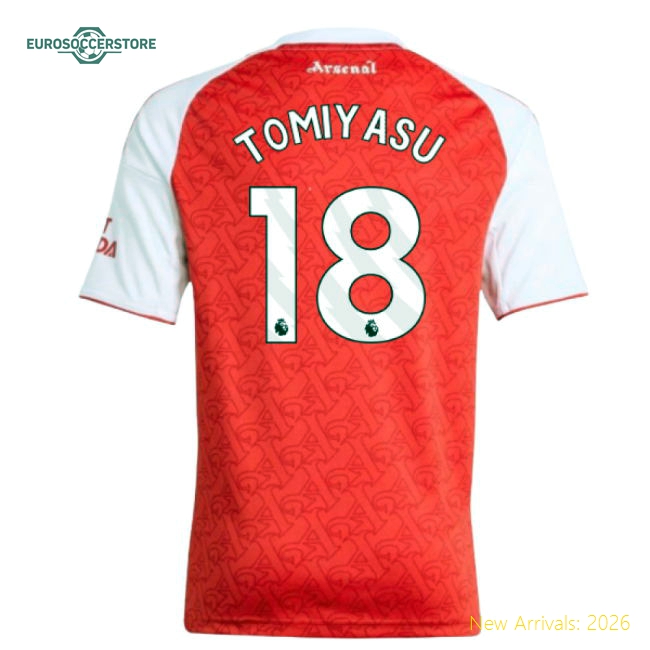 Safe Arsenal Kids Tomiyasu Jersey 2025-2026 Quick-dry Flexible