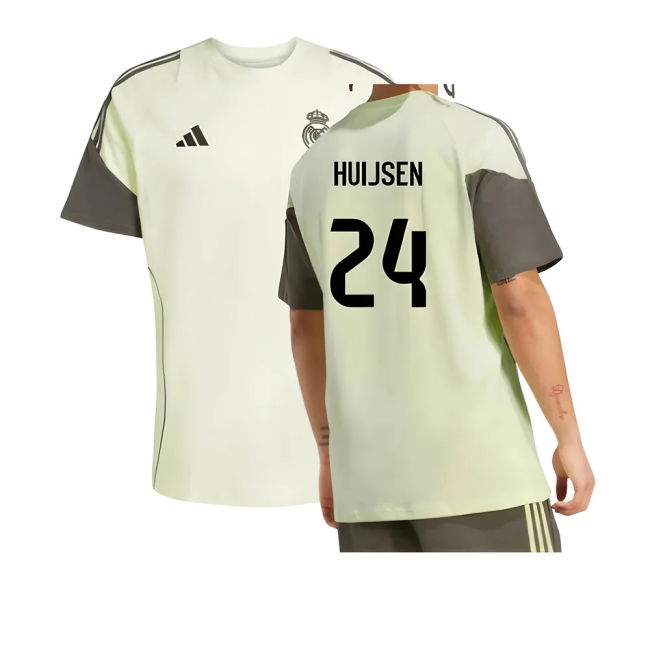 Authentic 2025-2026 Real Madrid Training With Vintage Design