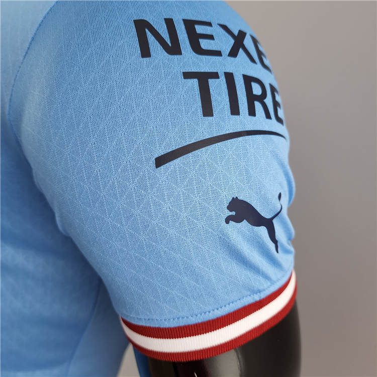 Quick Dry Man City Manchester City 2223 Home Shirt Authentic Version