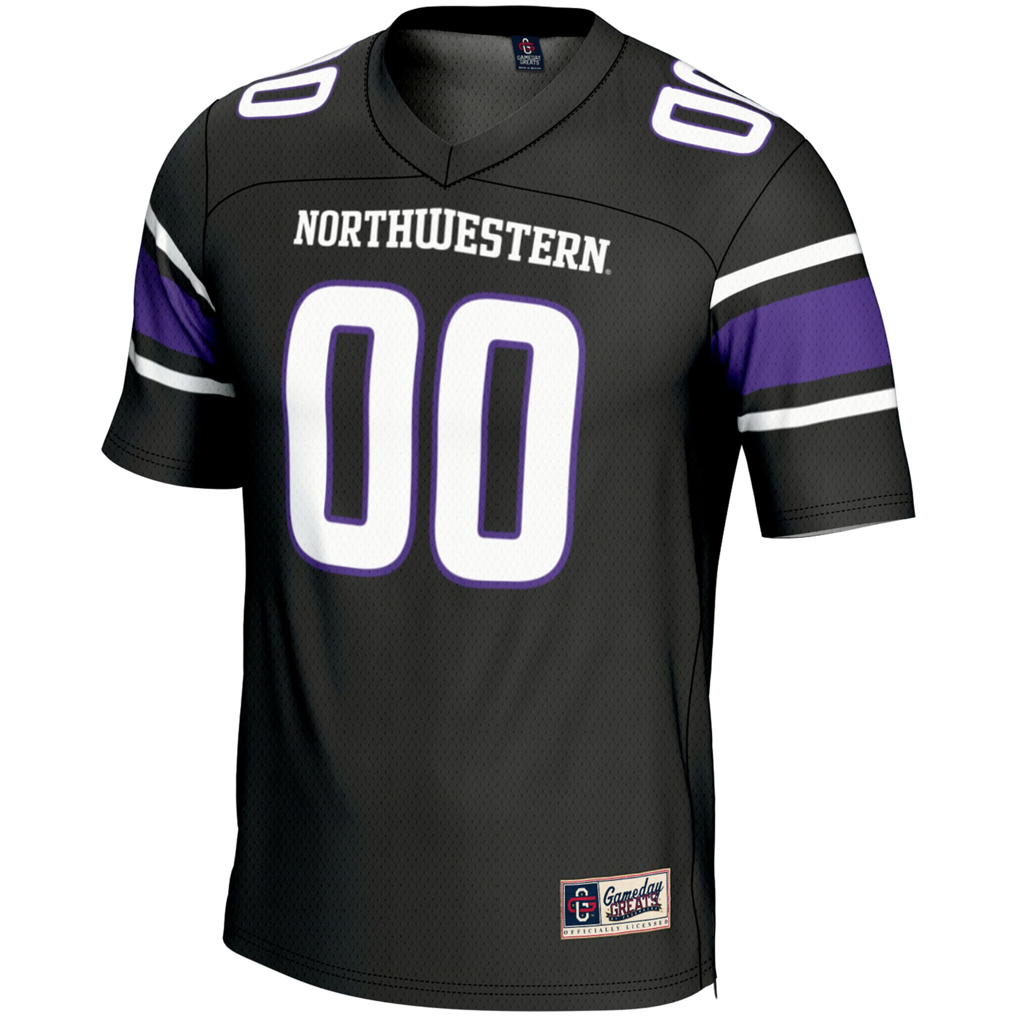 Northwestern Wildcats GameDay Greats NIL Pick-A-Player Football Jersey - Black