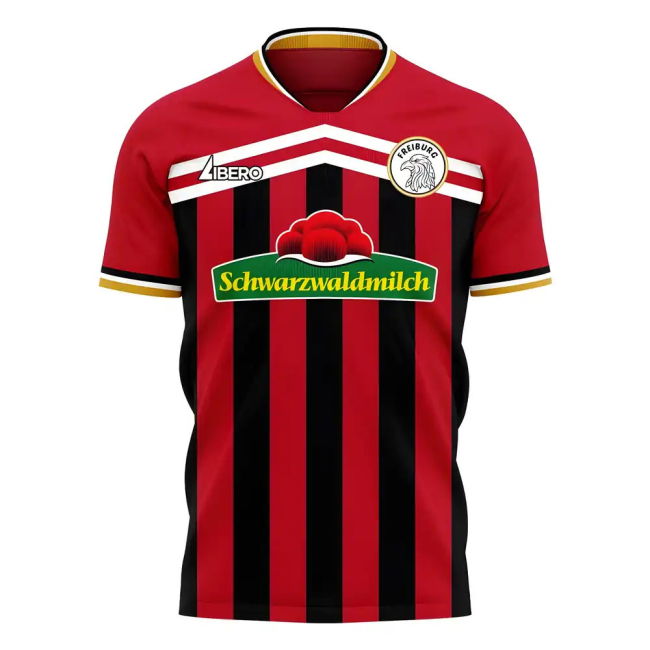 Freiburg 2025-2026 Home Concept Football Kit (Libero) - Womens