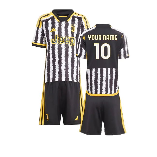 2023-2024 Juventus Home Mini Kit (Your Name)