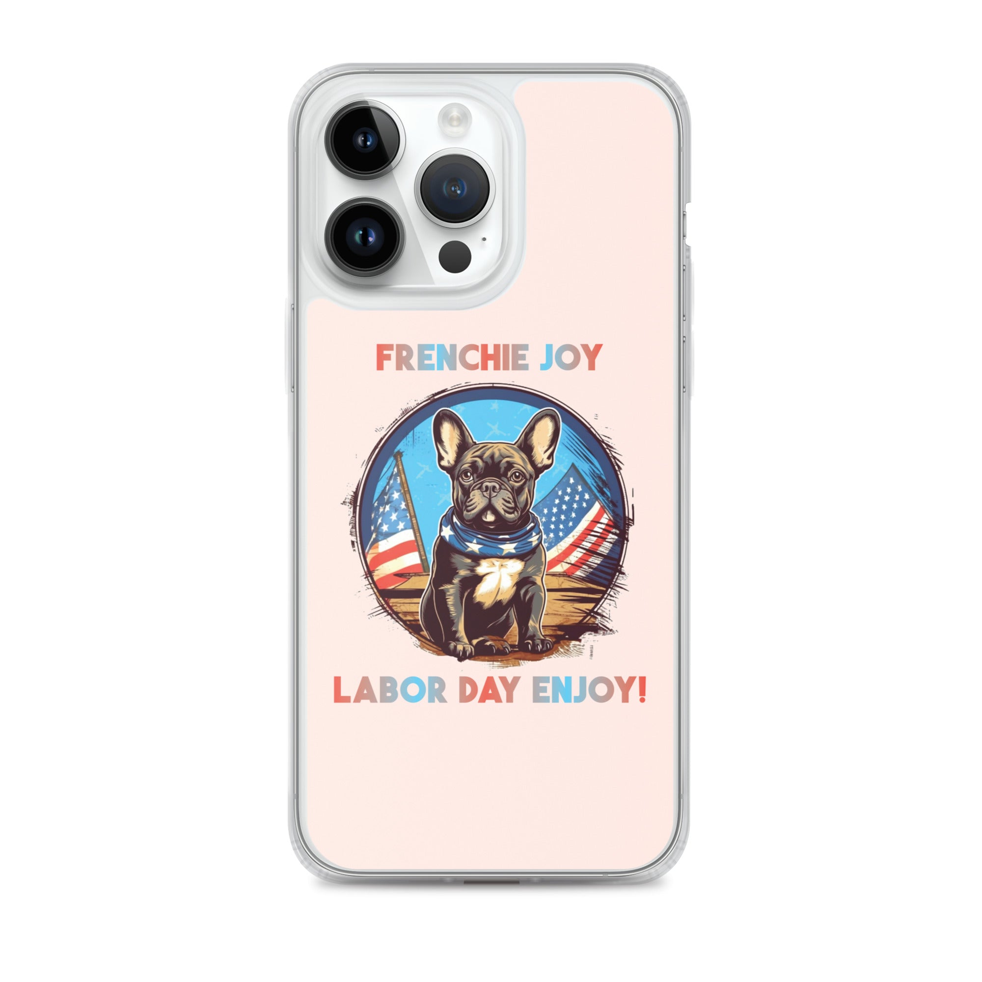 Frenchie Joy - Bulldog Clear Case For Iphone® For French Bulldogs