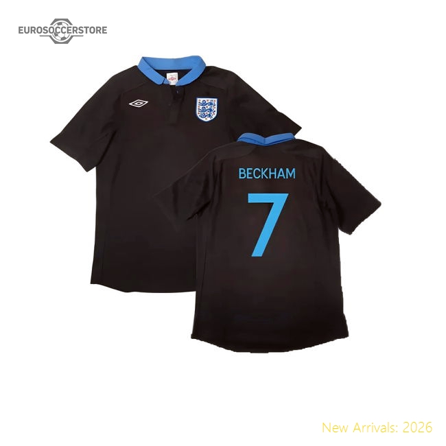 England 2011-12 Away Shirt ((Excellent) L) (BECKHAM 7)