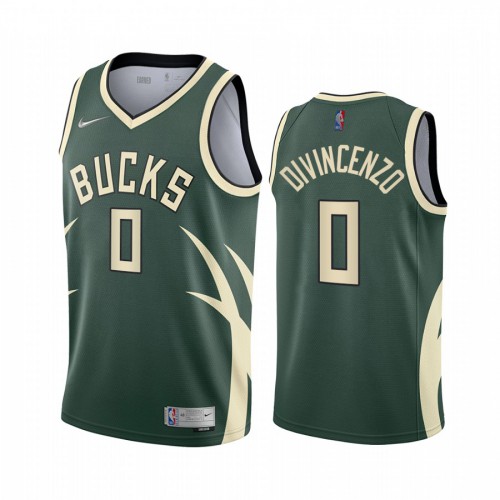 Green MIL Milwaukee Bucks #0 Jersey Game Day Wear NBA Fan Apparel