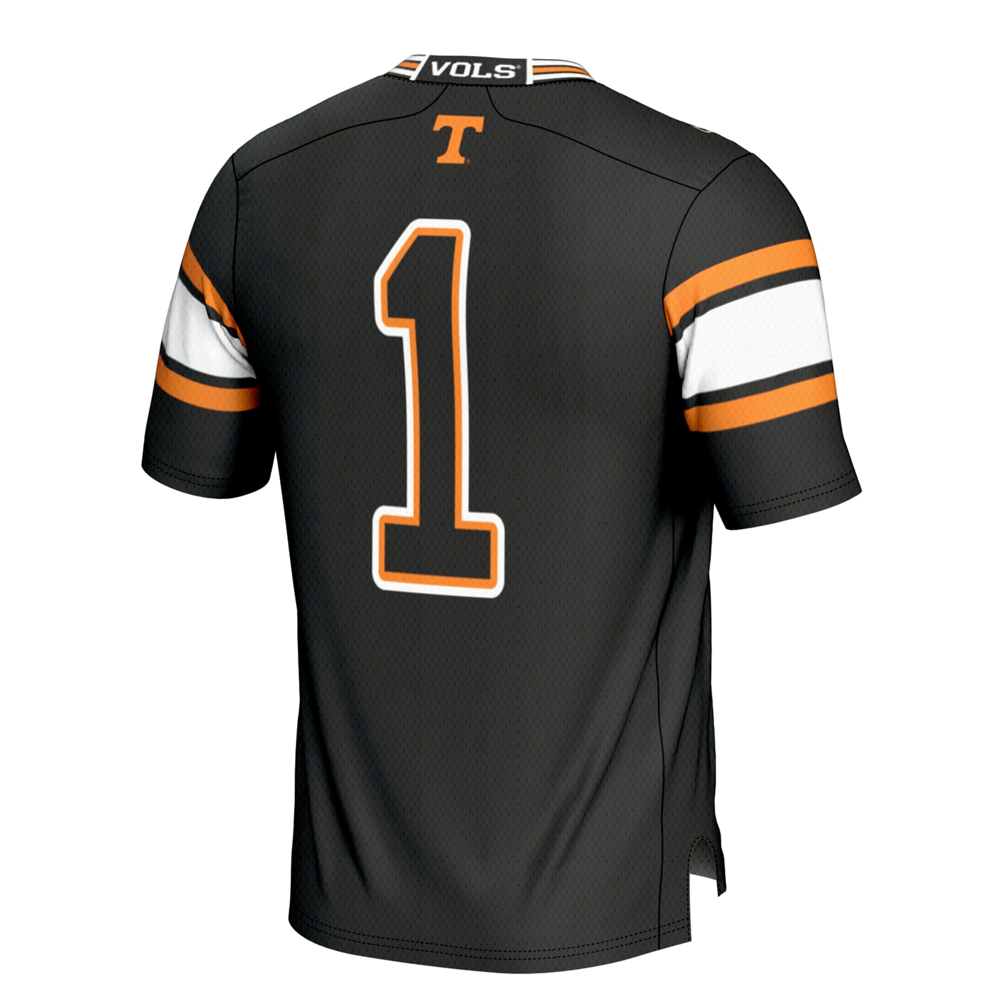 Youth #1 Black Tennessee Volunteers Football Jersey