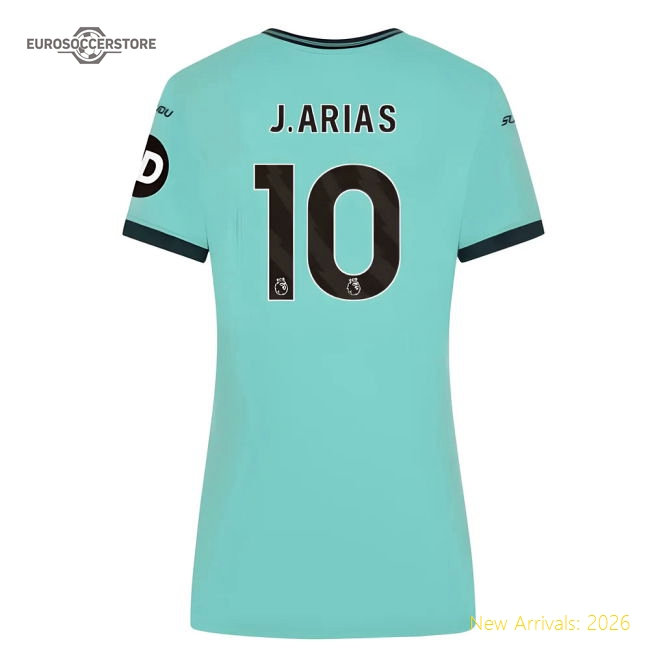 2025-2026 Wolves Away Shirt (Womens) (J.Arias 10)