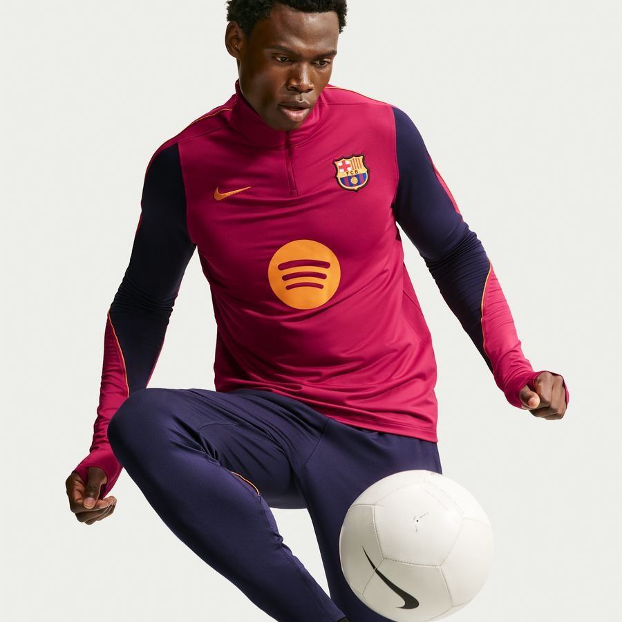 [EFKS] Barcelona Dri FIT Strike Noble Red/Blackened Blue/Mineral Training Yellow