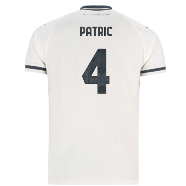 2025-2026 Lazio Away Shirt (Kids) (Patric 4) Durable Stitching