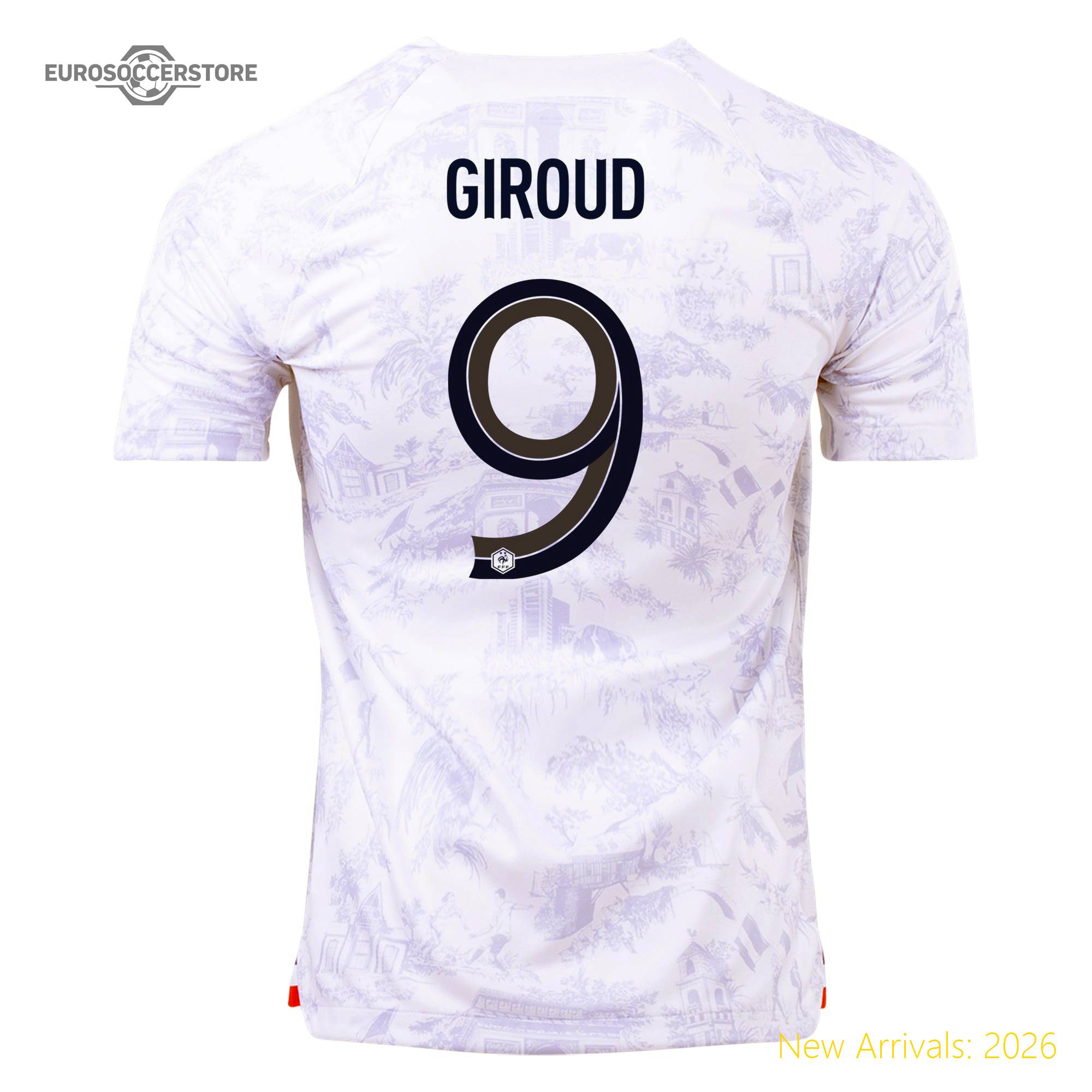 Trendy Kids Fra Giroud France Away Away Durable Jersey 2022