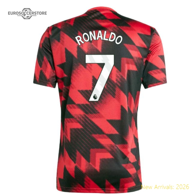 Excellent 2025-2026 Man Utd Pre-match Shirt (red) (ronaldo 7)
