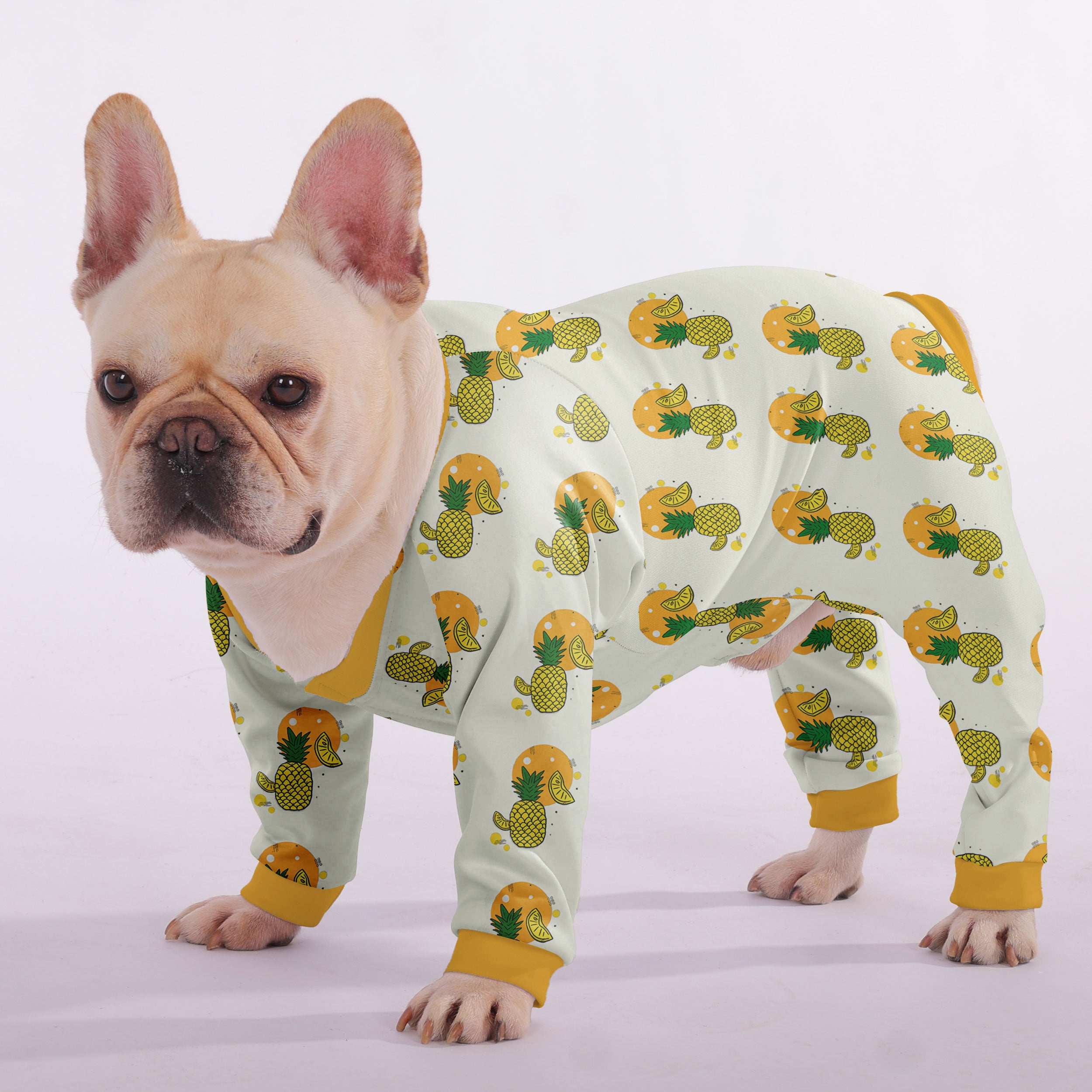 Non-slip Daisy - Comfortable Frenchie Pajama For Frenchie Pups