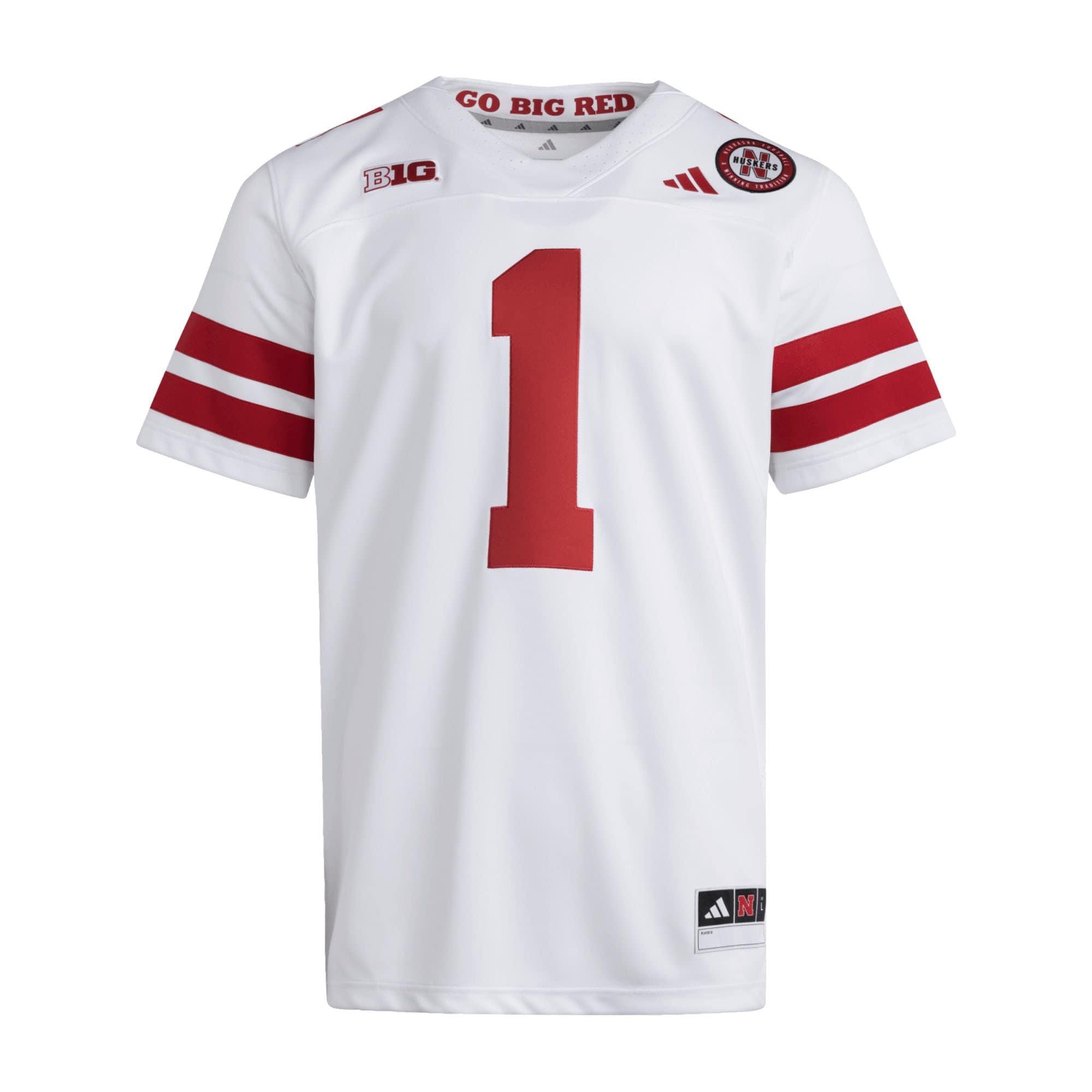 [NJP] Nebraska Huskers Premier Jersey - White