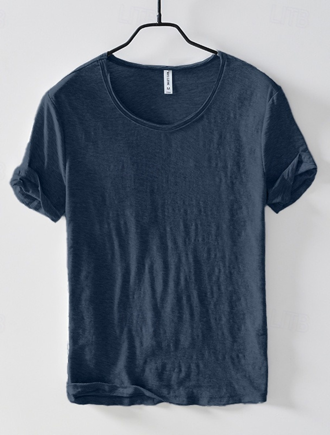 Men's Cotton T Shirt Tee Top Short Sleeve Sleeves V Neck Summer All