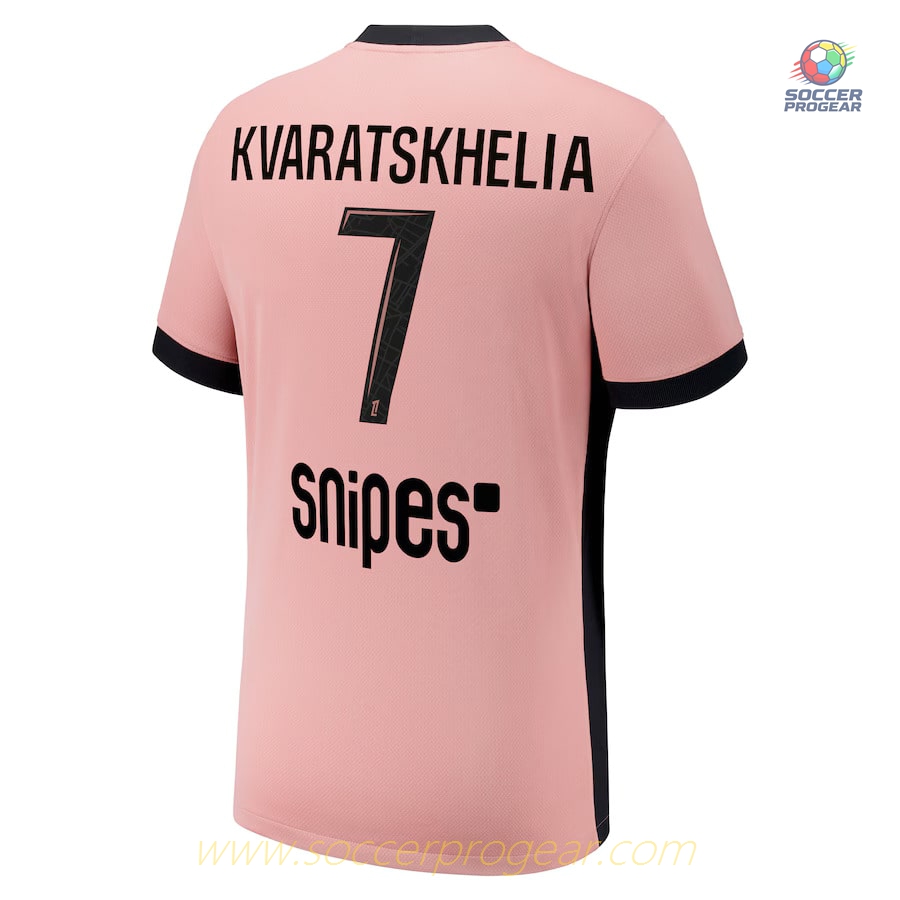 PSG Fan Edition Third Team Soccer Jersey 2024/25 Collection Kvaratskhelia