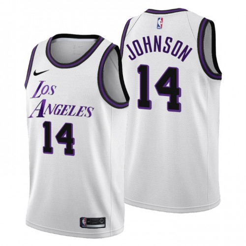 Nike Lakers White Angeles Lakers #14 Jersey - Economical Quality