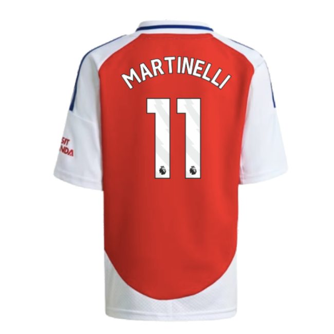 Arsenal Arsenal Home Mini Kit Martinelli #11 Match Quality Officia...