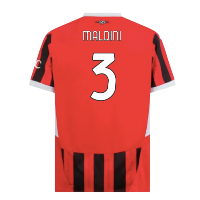 Maldini 3 AC Milan First Team Supporter Shirt - Adults Version